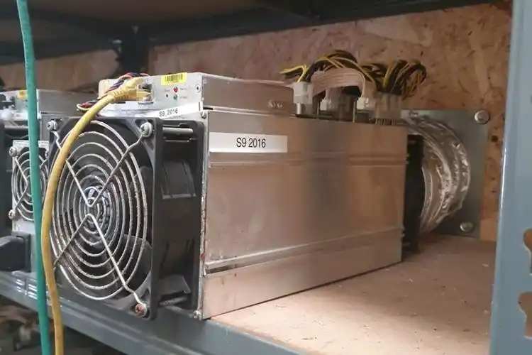 Modern mining farm with advanced hosting infrastructure